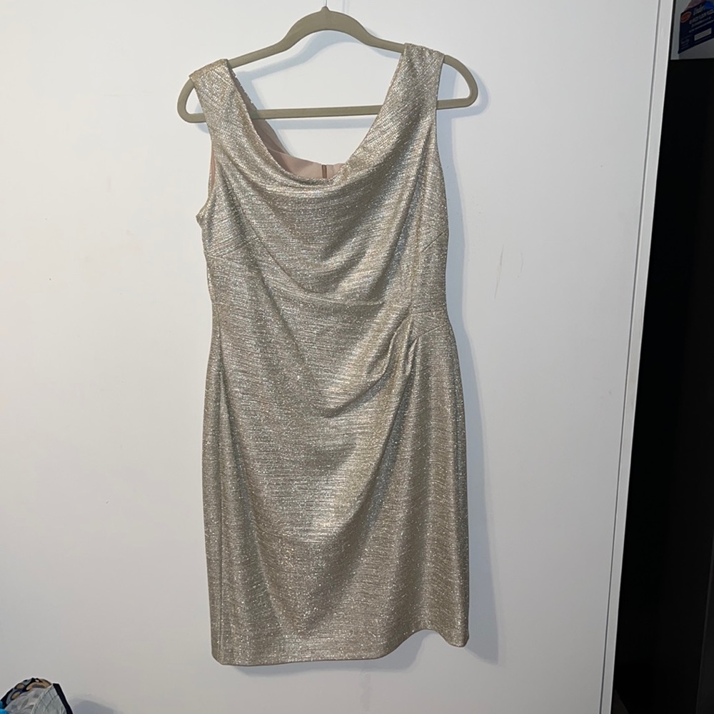 Lauren by Ralph Lauren champagne 🍾 cocktail dress